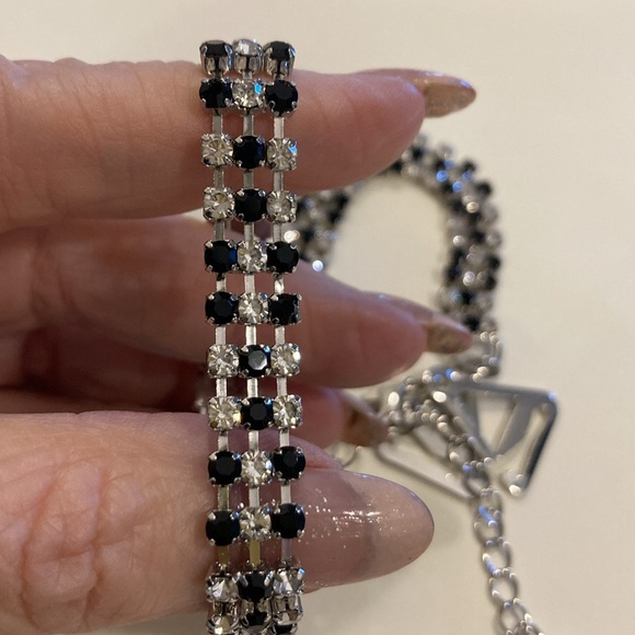 💎Bra Shoulder Straps Sparkly Rhinestones Adjustable - Picture 2 of 4